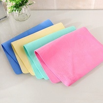 Car deerskin towel absorbent towel special wash without leaving marks to wipe glass hair car traceless chicken skin cloth wipe household