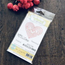 Taylored expressions Heart Labyrinth you amaze me Import rubber stamp