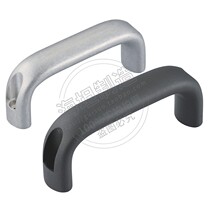 UADRF26-120-30 aluminum alloy elliptical handle U-shaped handle roller polished exterior welding handle