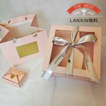 100 Naughn ground Push material Windows Companion Gift Box Valentines Day Newborns Birthday Gift Box 4 Color Optional