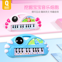 Childrens music toys Early education 0-1-3 years old baby educational toys Girl baby electronic piano toys Piano gifts