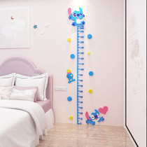 Three-dimensional household measuring instrument ruler baby height wall sticker 3d removable bedroom decoration room layout