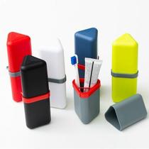 Travel wash cup set Toothbrush toothpaste set cup Mens and womens business travel portable mouthwash cup Travel supplies wash bag