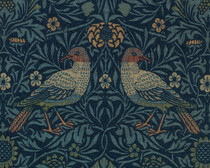 M694 (UK) william morris painting glass painted illustration pattern