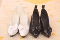 BJD doll SD doll 3 points Big girl pointed bow lace commuter single shoes not only shoot