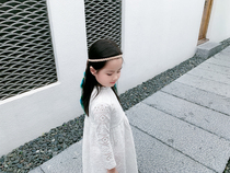 No retreat no sweetcity heavy pound craft embroidered little fairy lace white dress