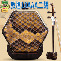 Dunhuang 10AAA erhu old mahogany wood Zhen erhu Grade Test Performance Learning authorized by Shanghai national musical instrument factory