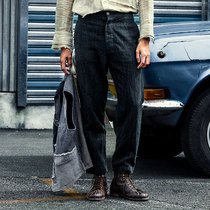 SOARIN Independent retro yuppie cotton linen 90% pants male Inn Wind business casual straight drum Western pants ruffles