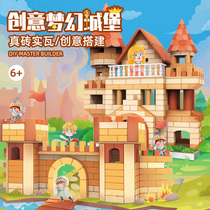 61 Little Architects Clay Waspenters Children Cover House Diy Small Bricks Lodge Childrens Toys Castle Presents