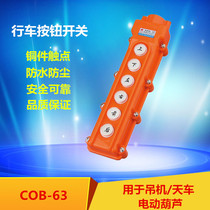 COB-63 waterproof driving control button switch lifting crane switch