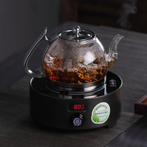 Glass cooking teapot kettle induction cooker glass teapot electric pottery stove household brewing tea set set