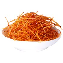 Crispy golden silk strips Spicy strips Old-fashioned 80s and 90s nostalgic net red spicy silk spicy dormitory snacks