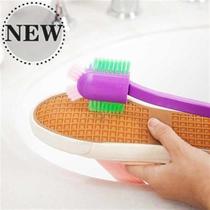 Multifunctional shoes high quality soft wool shoes brush multi-head brush household interior new products brush decontamination shoe brush clean shoes