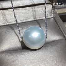 Leng Guang Ao White Pearl Lutong 18K Jin Zhengyuan Nanyang White Pearl Pendant Necklace Seawater Pearl Chain