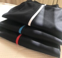 Primary school pants a pair of bars blue sports pants junior high school students thin school uniform pants a bar black school pants