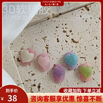 Barbie Phantom 3D soft candy Nail Polish glue 2020 new sweetheart sugar magic mirror powder nail shop special network red model