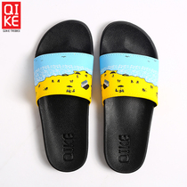 (Rider) new mens slippers home non-slip thick soled leisure seaside beach slippers fashion tide