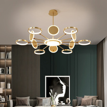 Light luxury chandelier living room lamp 2021 New Net red lighting restaurant bedroom lighting simple modern art Nordic