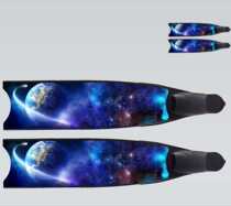 Leaderfins Limited Edition Free Submersible Carbon Fiber Long Footed Webbing Webbing Super Thrust