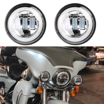 Harley 4 5 inch LED Angel eye fog lamp auxiliary lamp Road Wang Fei Tsai successor big gliding modified spotlight