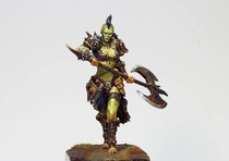 75MM resin soldier female ORC G392
