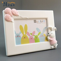 Photo frame set-up childrens ins Wind cartoon 7-inch exquisite creative ins Wind baby year commemoration simple modern
