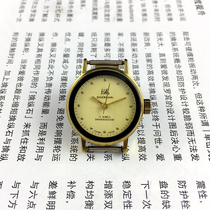 Shanghai Handsheet factory production Shanghai Yellow Shell Yellow Surface Manual Mechanical Women Table Diameter 26 mm SEND WATCH STRAP 1 STRIP