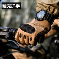 Special forces military fan tactical gloves Male full finger fighting combat hand guard Outdoor cycling sports non-slip two gloves