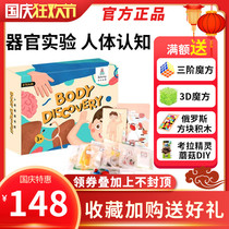 Bat rabbit Human Body Exploration experiment science production material experiment creative toy primary school student human organ model