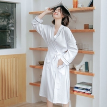 High-end luxury travel home vactress hotel speed dry pure cotton white couple shuipaoyupaoyuyi