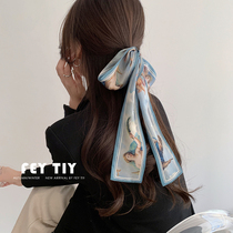 Athens Academy Art Sensation Strips of small silk scarves 100 hitch narrow zamtail hair with cozled and bag-bound scarves.