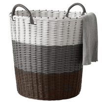 Dirty clothes basket Laundry basket Dirty clothes storage basket Household clothes basket clothes frame rattan basket Dirty clothes basket artifact
