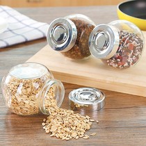 Home Kitchen Food Intake Glass Storage Jar Subseasoning Bottle Seasoned Bottle Dried Fruit Tea Sealed Jar Sugar Jars