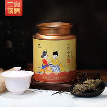  Black tea Hunan Anhua Jinhua hand-built Fu Brick Tea Gongfu small tea Anhua black tea leaves authentic Gaoma Erxi