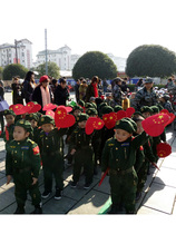 Heart-shaped dance props Love stage props Childrens performance performance props Group exercise chorus Hand-held props flowers