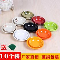 10 loaded seasoning disc melamine round plastic taste Imitation Porcelain Small Saucer Oil Vinegar Dish Hot Pot Sauce Saucer Saucer Dish