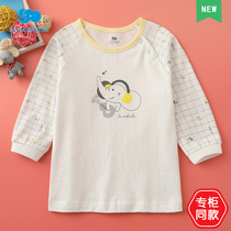 Liyingfang spring and summer cotton two buckled shirts for men and women Baby long sleeve cardigan underwear home wear 21 new products