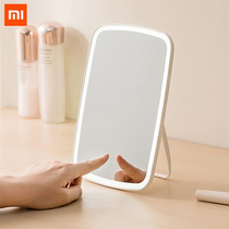 Original xiaomi Intelligent portable makeup  mirror  desk