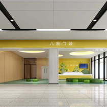 Coated metal composite plate steel plate bank hospital special wall panel backing corrugated board gypsum board steel plate wall partition wall