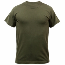 Fried chicken good fabric solid cotton Special Department custom training uniform military green short sleeve T-shirt M54