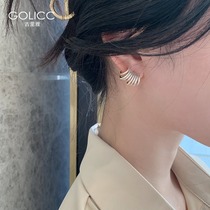 Advanced sense full of drill earrings niche niche Korean netizen temperament female earrings 925 sterling silver silver needle 2021 New Tide