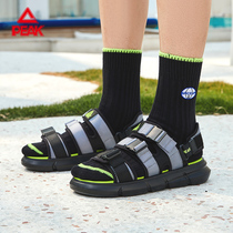 Peak sandals for men and women couples summer breathable non-slip wear-resistant Velcro beach shoes sports slippers