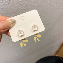 Cute Flowers Earrings 2022 New Tide Small And Delicate Ear Pendant Light Extravagant Design Sensation Temperament Earrings Woman