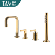 TW Travis household Nouveau Riche gold basin faucet Nouveau Riche gold bathtub faucet shower combination