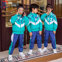 Kindergarten Garden Clothing Children School Uniform Spring Autumn Shipping Action Suit Elementary School Childrens School Uniform Autumn Winter Three Sets Class Clothing Customisation
