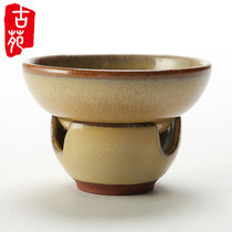 Raw mine purple sand coarse pottery ceramic tea leak tea filter tea filter kung fu tea tea filter accessories tea set accessories