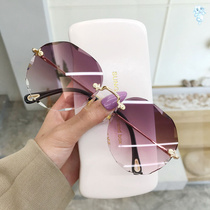 Fashion sunglasses women 2020 new small face sunglasses women anti-ultraviolet large face thin sunglasses women