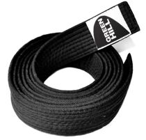 Germany GREENHILL imported adult judo karate kickboxing belt black double-layer road belt