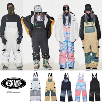 Toilwear strap ski pants 1920 Korea BSR mens and women Waterproof warm snowboarding pants