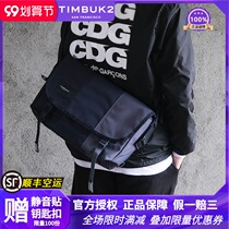 New limited American TIMBUK2 classic messenger bag men and women tide bag shoulder crossbody dead flying bag monsoon gray